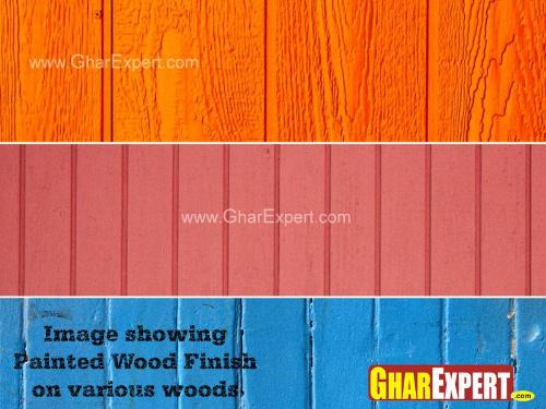 Different Wooden Surfaces after Paint