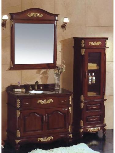 Traditional Style Bathroom Cabinets with Mirror