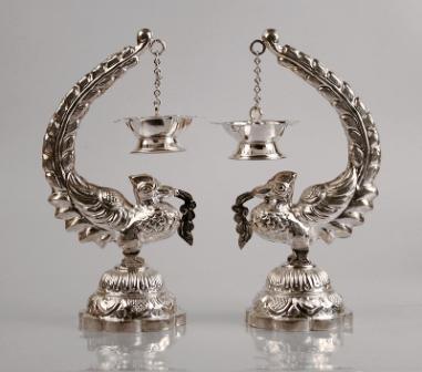 Adorn silver idols for pooja room