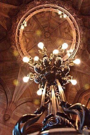 Beautiful light fixtures for hotel lobby