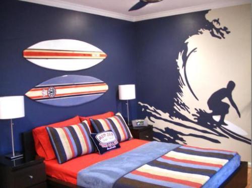 Wall Decoration Ideas for Boy's Bedroom