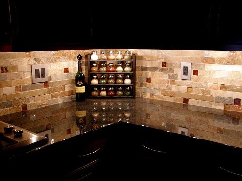 Kitchen backsplash