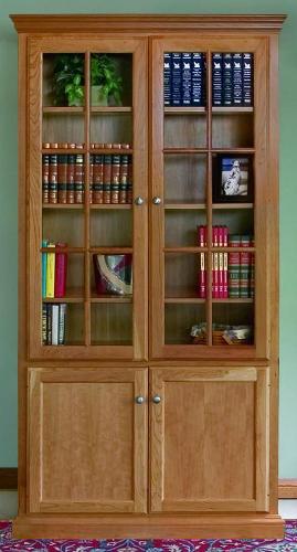 Bookcases | Wood Bookcase | Glass Bookcase | Barrister 