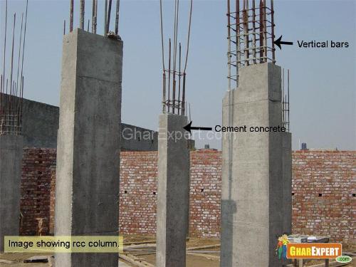 Column construction work