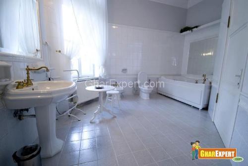 Ceramic Tile Bathroom Flooring