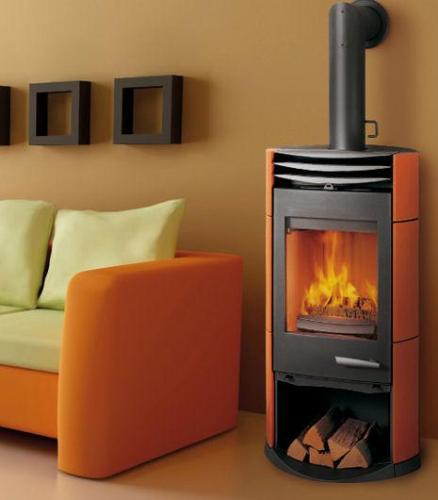 Modern Living Room Fireplace