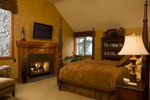 Fireplace in Bedroom