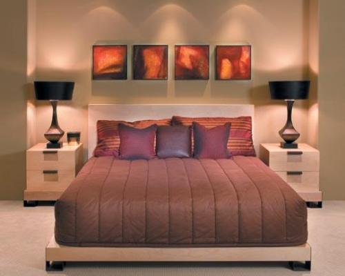 Decorative Lighting in Master Bedroom Decorative Lighting in Master Bedroom