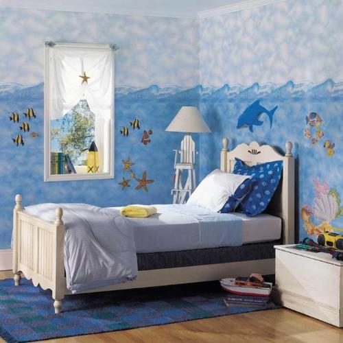 kids room sea theme