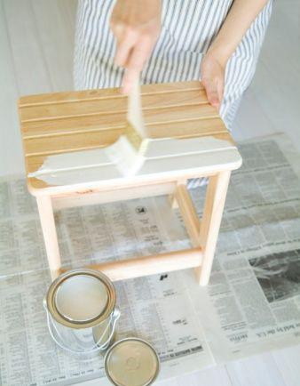 Paint old furniture