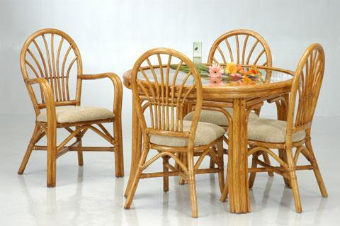 Bamboo dining table