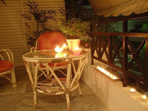 Bamboo patio furniture