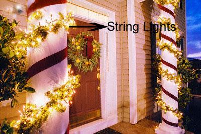 Diwali decor- string ligts