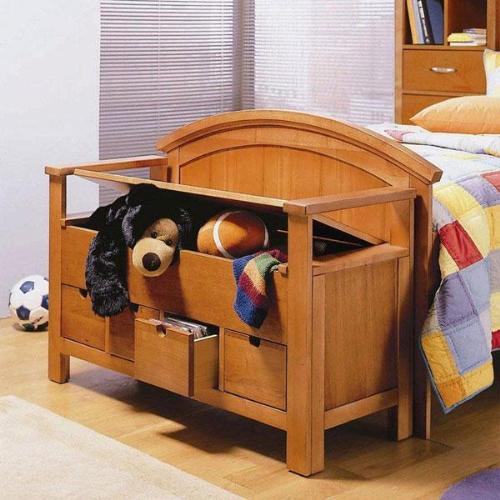 Storage in kids room Storage in kids room