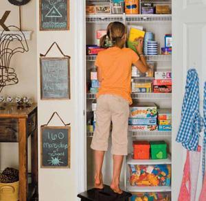 Kids room storage