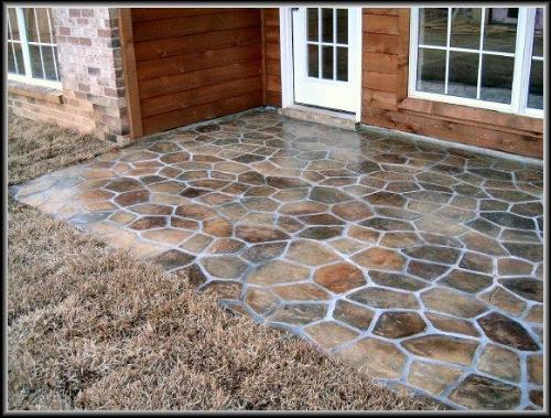 You can opt for any options of stones like bluestone, flagstone and slate 