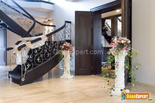 Entrance door decoration Entrance door decoration