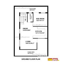 House Plan for 30 Feet by 44 Feet plot (Plot Size 147 Square Yards)